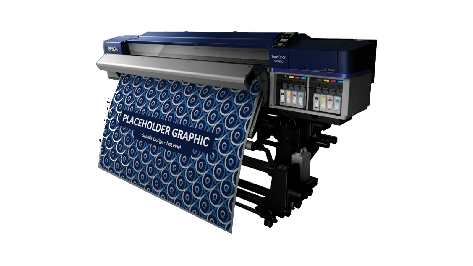 Machinery - printing large format advertisement