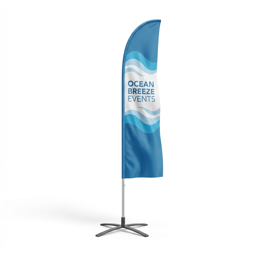 Fabric Display Beach Flag