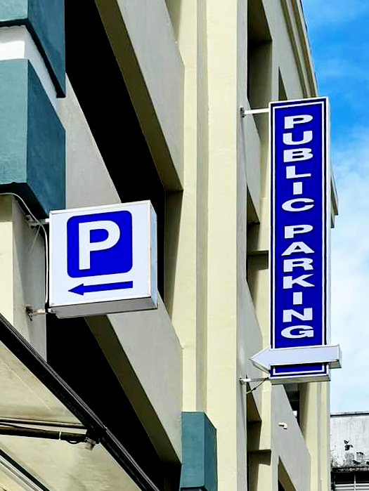 Public Parking Signboard